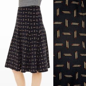 CLUB MONACO A-Line Matchstick Navy Blue Skirt